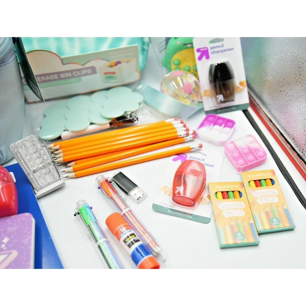 EcoTech Tie-Dye Backpack with Embark Lunch Bag‎ and Back to School Supply Set